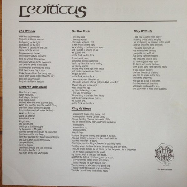 Leviticus – The Strongest Power