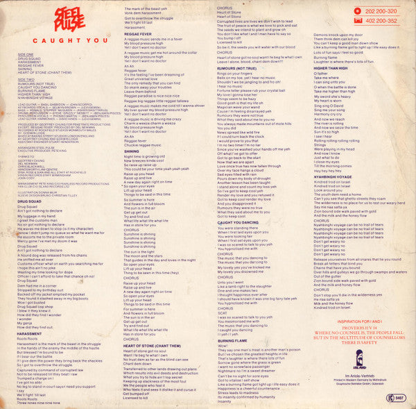 Steel Pulse – Caught You