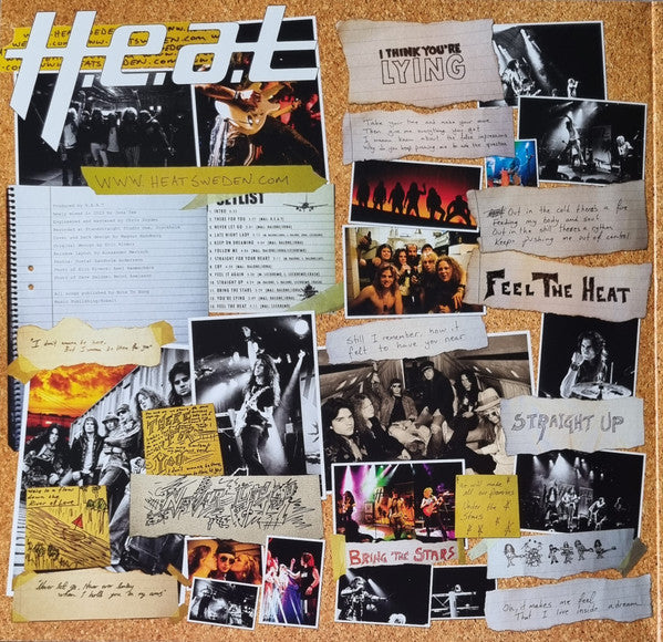 H.E.A.T – H.E.A.T , 2 vinyl , Gatefold limited edition