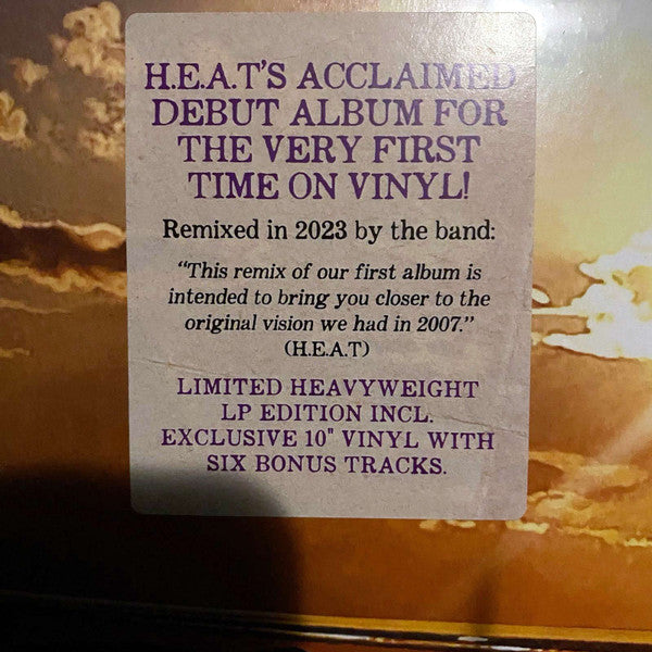 H.E.A.T – H.E.A.T , 2 vinyl , Gatefold limited edition