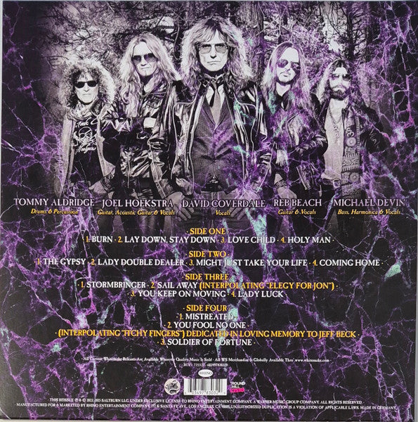 Whitesnake – The Purple Album : Special Gold Edition, 2 xLP , Limited Edition, Gold