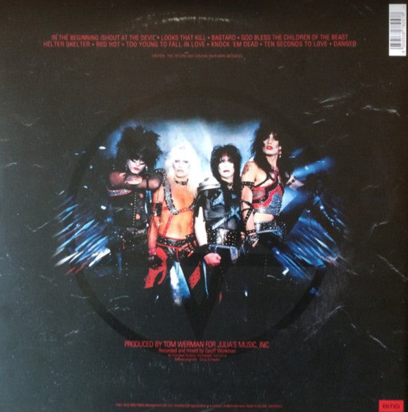 Mötley Crüe – Shout At The Devil, Gatefold