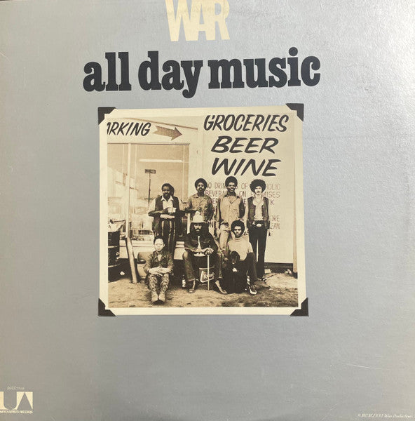 War – All Day Music , 1 press US + original poster