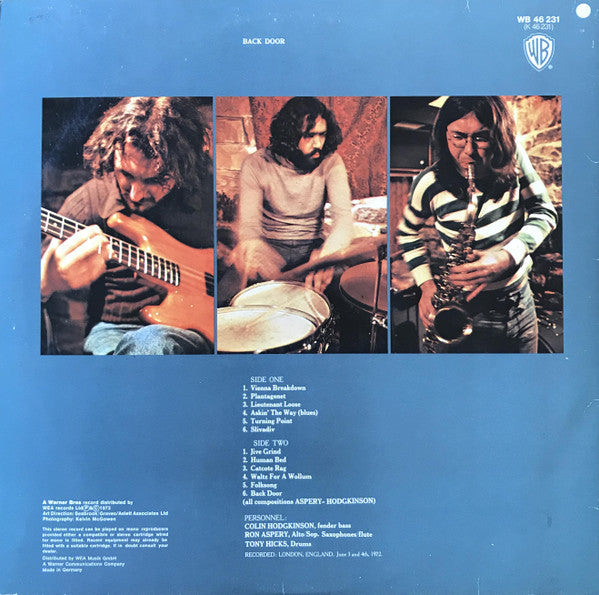 Back Door – Back Door, Gatefold