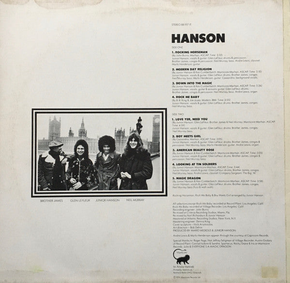 Hanson - Magic Dragon