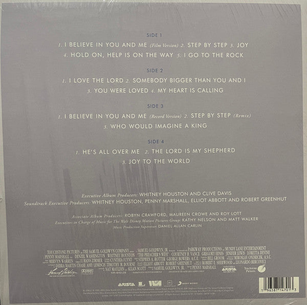 Whitney Houston – The Preacher's Wife (Original Soundtrack Album), 2xLP, Yellow Opaque Vinyl