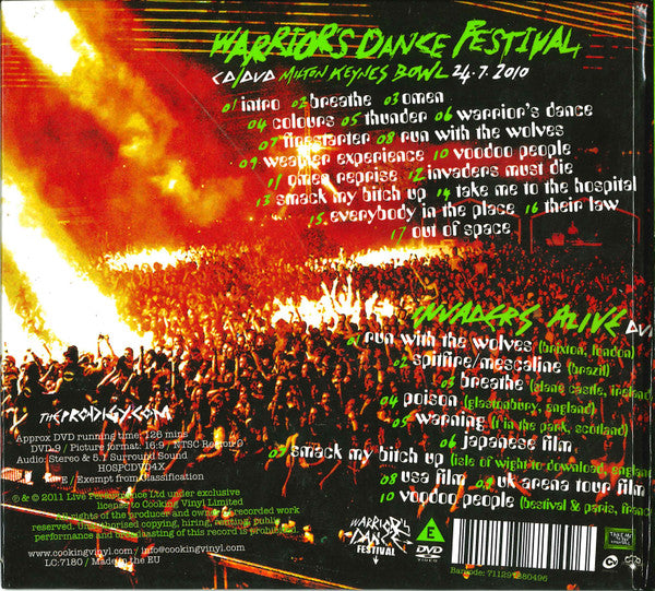 The Prodigy – Live - World's On Fire, CD+ DVD, Digibook, Limited Edition