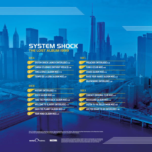 Brooklyn Bounce – System Shock , 2 LP , Gatefold , , 200 gram , Limited Edition