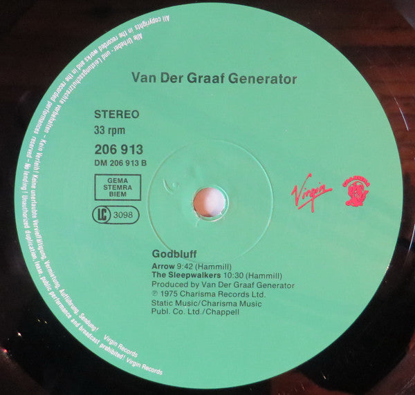 Van Der Graaf Generator – Godbluff