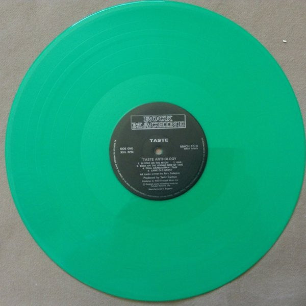 Taste – The Best Of Taste , 2LP , Gatefold , Green vinyl