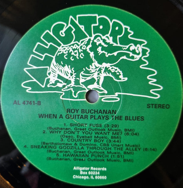 Roy Buchanan – When A Guitar Plays The Blues
