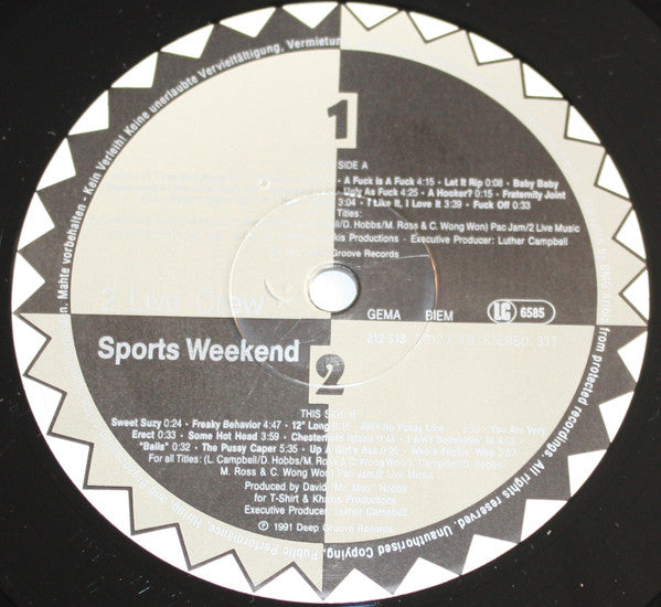 The 2 Live Crew – Sports Weekend (As Nasty As They Wanna Be Part II)