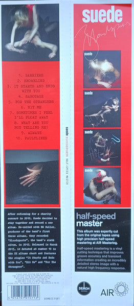 Suede – Bloodsports , Gatefold