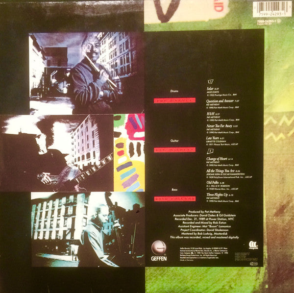 Pat Metheny w/ Dave Holland & Roy Haynes – Question And Answer