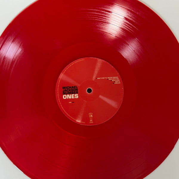 Michael Jackson – Number Ones , 2LP , Limited Edition, Red Vinyl