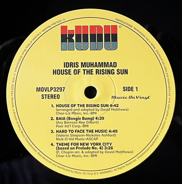 Idris Muhammad – House Of The Rising Sun