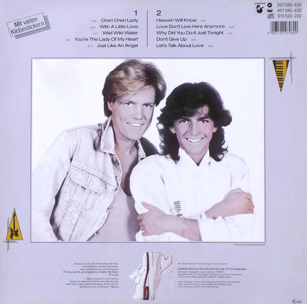Modern Talking – Let's Talk About Love (The 2nd Album)