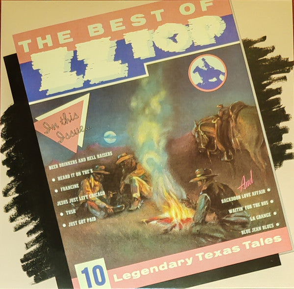 ZZ Top – The Best Of ZZ Top, Blue Jean Blue Vinyl