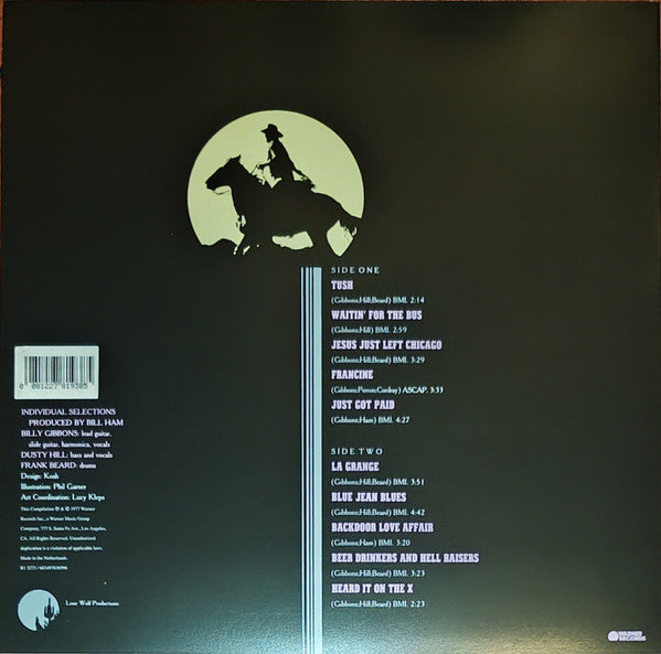 ZZ Top – The Best Of ZZ Top, Blue Jean Blue Vinyl