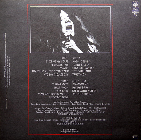 Janis Joplin – Anthology , 2LP , Gatefold