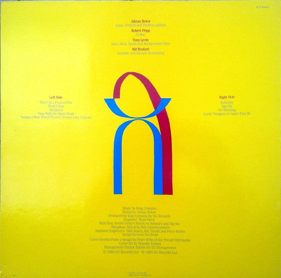 King Crimson – Three Of A Perfect Pair