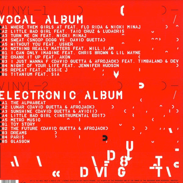 David Guetta – Nothing But The Beat, 2xLP