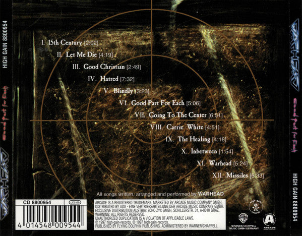 Warhead – Good Part For Each