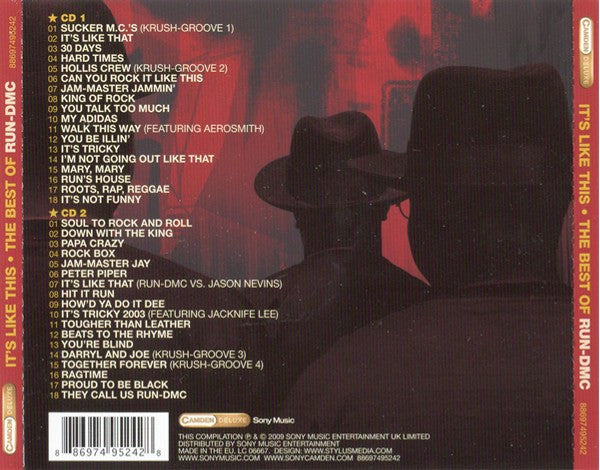 Run-DMC – It's Like This • The Best Of Run-DMC, 2 x CD