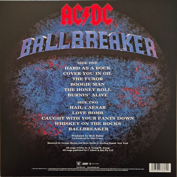 AC/DC – Ballbreaker , Gold, 180g, 50th Anniversary Edition