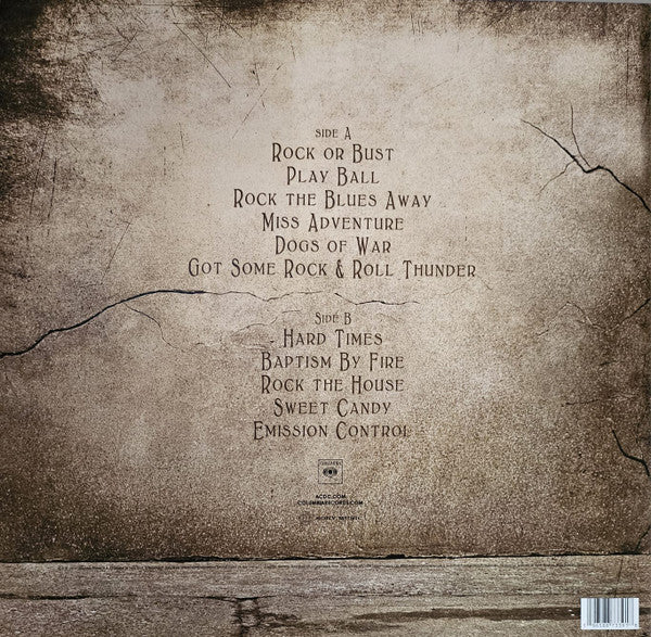 AC/DC – Rock Or Bust , Special Edition, Stereo, Gatefold, Gold, 180g, 50th Anniversary