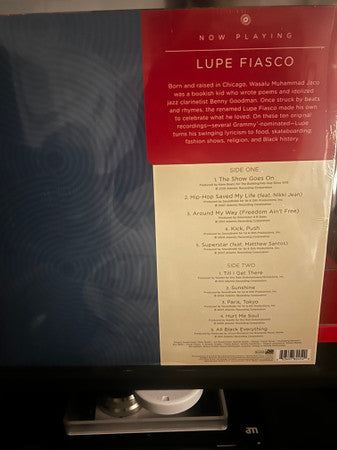 Lupe Fiasco – Now Playing , Laser Red Transparent