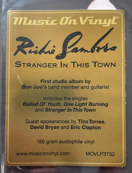 Richie Sambora – Stranger In This Town