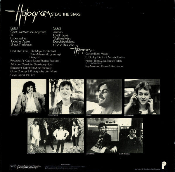 Hologram – Steal The Stars
