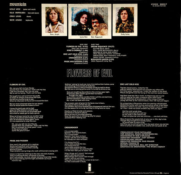 Mountain – Flowers Of Evil