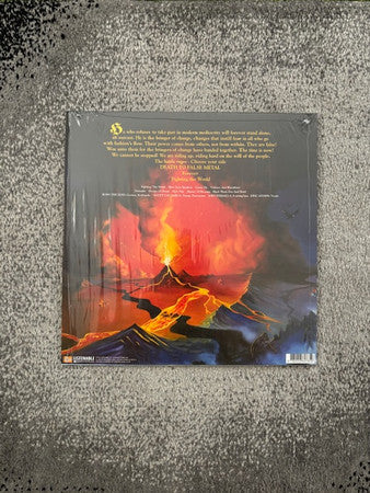 Manowar – Fighting The World , Blue vinyl, Limited Edition