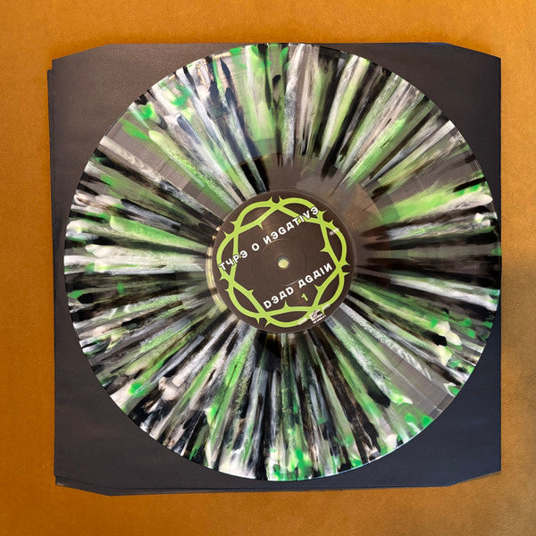 Type O Negative – Dead Again , 2LP , gatefold , Limited Edition, Reissue, Clear Green/White/Black Splatter