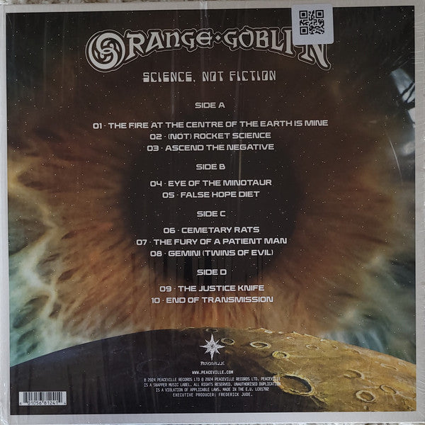 Orange Goblin – Science, Not Fiction , Gatefold , 2LP , 45 RPM