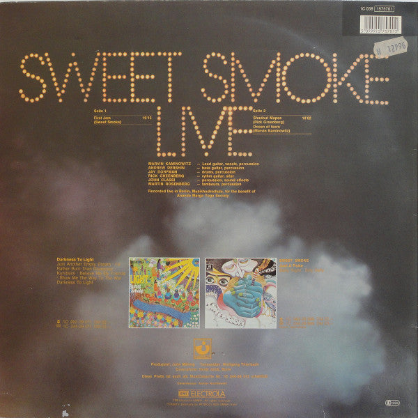 Sweet Smoke – Sweet Smoke Live
