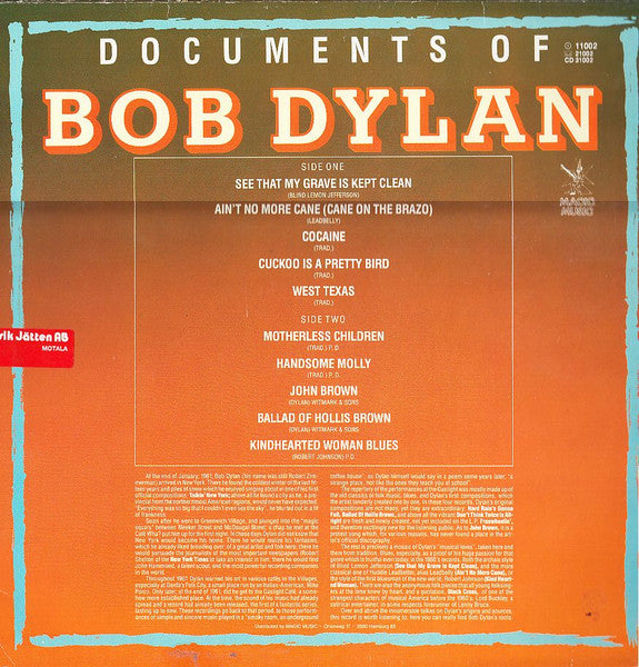 Bob Dylan – Documents Of Bob Dylan Vol. 2