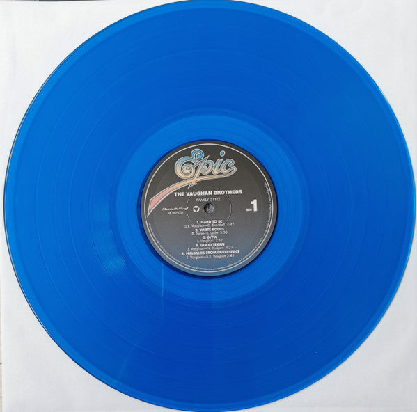 The Vaughan Brothers – Family Style, Numbered, Translucent Blue
