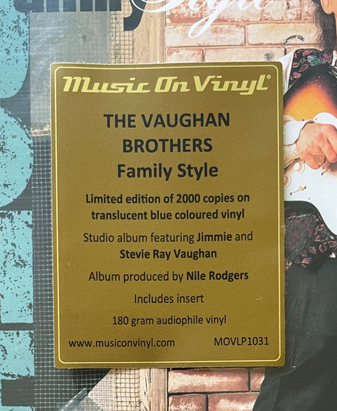 The Vaughan Brothers – Family Style, Numbered, Translucent Blue