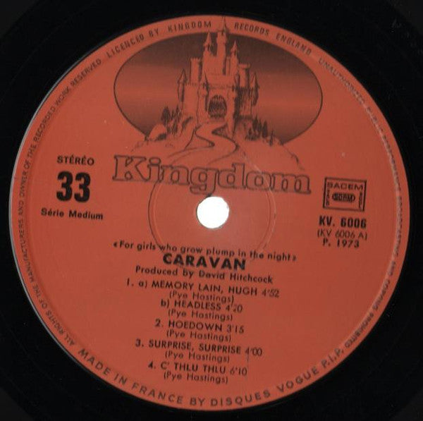 Caravan – For Girls Who Grow Plump In The Night gatefold