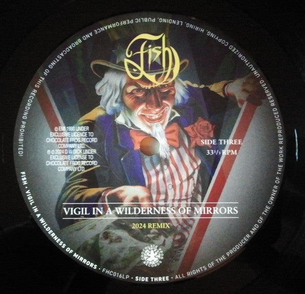 Fish – Vigil In A Wilderness Of Mirrors (2024 Remix), 2xLP, Gatefold