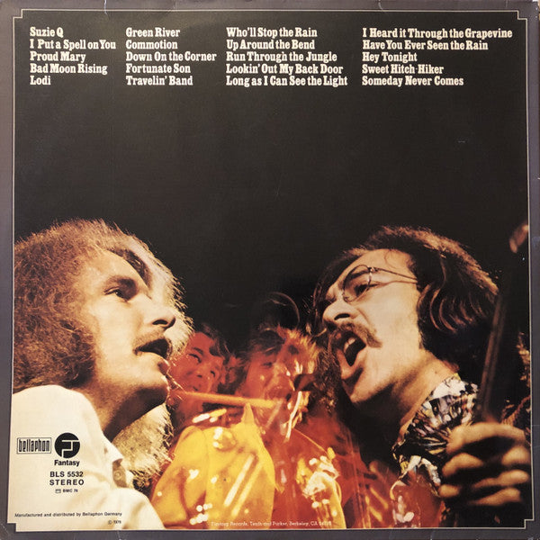 Creedence Clearwater Revival Featuring John Fogerty – Chronicle (The 20 Greatest Hits), 2xLP, Gatefold