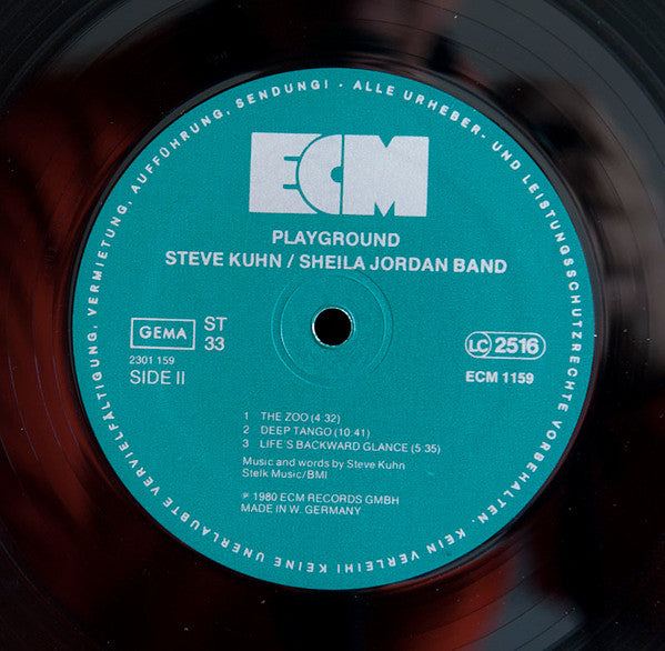 Steve Kuhn / Sheila Jordan Band – Playground, ECM
