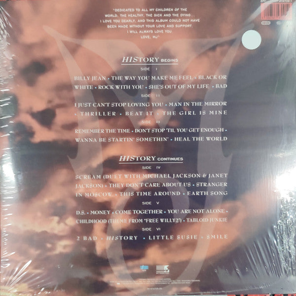 Michael Jackson – HIStory - Past, Present And Future - Book I , 3LP , White vinyl