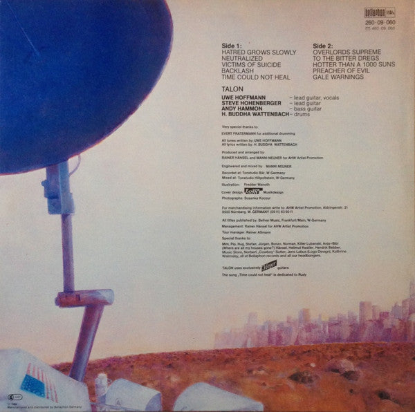 Talon– Neutralized, 1st Press