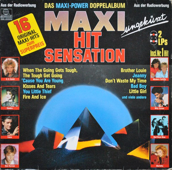Maxi Hit Sensation - Das Maxi Power Doppelalbum , 2LP , Gatefold