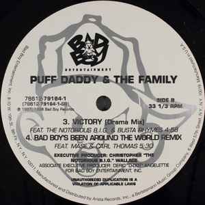 Puff Daddy & The Family – Victory (Remixes) , Maxi , 33 rpm