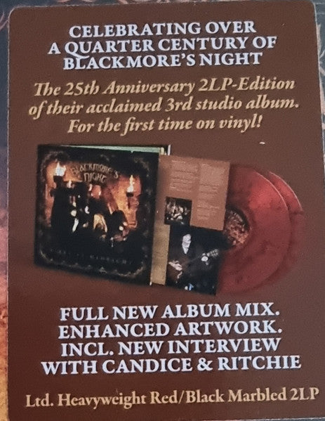 Blackmore's Night – Fires At Midnight , 2LP , Limited Edition, Red With Black Marble, 25th Anniversary Edition